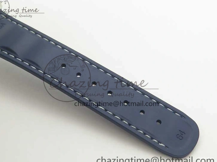 0501 Aqua Terra 150M Master Chronometers VSF 1:1 Best Edition Gray Dial Blue Hand on Blue Rubber Strap A8900 Super Clone HighQuality 8004